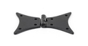 Black 3" Butterfly Hinge (pair) in-situ