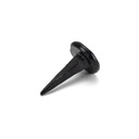 Black 1" Handmade Nail (20mm HD DIA) in-situ