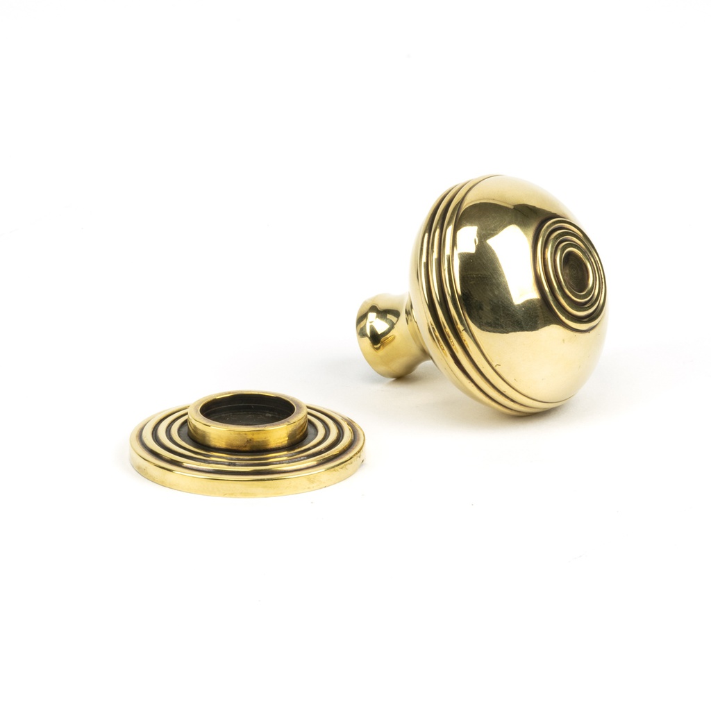 Aged Brass Prestbury Cabinet Knob 38mm in-situ