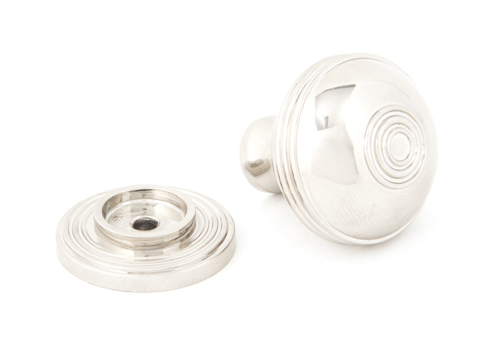 Polished Nickel Prestbury Cabinet Knob 32mm in-situ