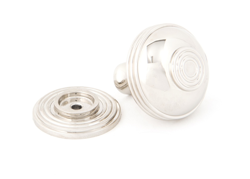 Polished Nickel Prestbury Cabinet Knob 38mm in-situ