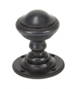 Aged Bronze Brockworth Mortice Knob Set in-situ