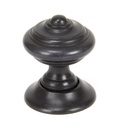 Aged Bronze Elmore Concealed Mortice Knob Set in-situ