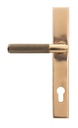 Polished Bronze Brompton Slimline Espag. Lock Set in-situ