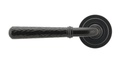 Black Hammered Newbury Lever on Rose Set (Art Deco) - Unsprung in-situ