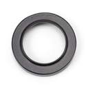 Black Round Escutcheon (Plain) in-situ