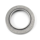 Pewter Round Escutcheon (Plain) in-situ