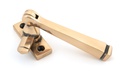 Polished Bronze Locking Avon Fastener in-situ