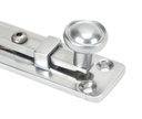 Satin Chrome 4&quot; Universal Bolt in-situ