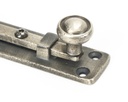 Antique Pewter 4" Universal Bolt in-situ
