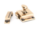 Polished Bronze Cabinet Latch in-situ