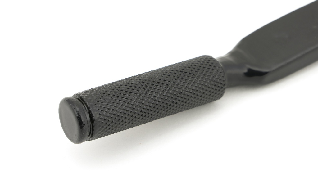 Black 12" Brompton Stay in-situ