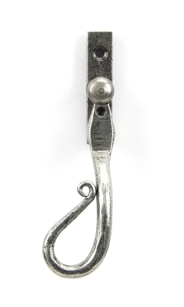 Pewter 16mm Shepherd's Crook Espag - LH in-situ