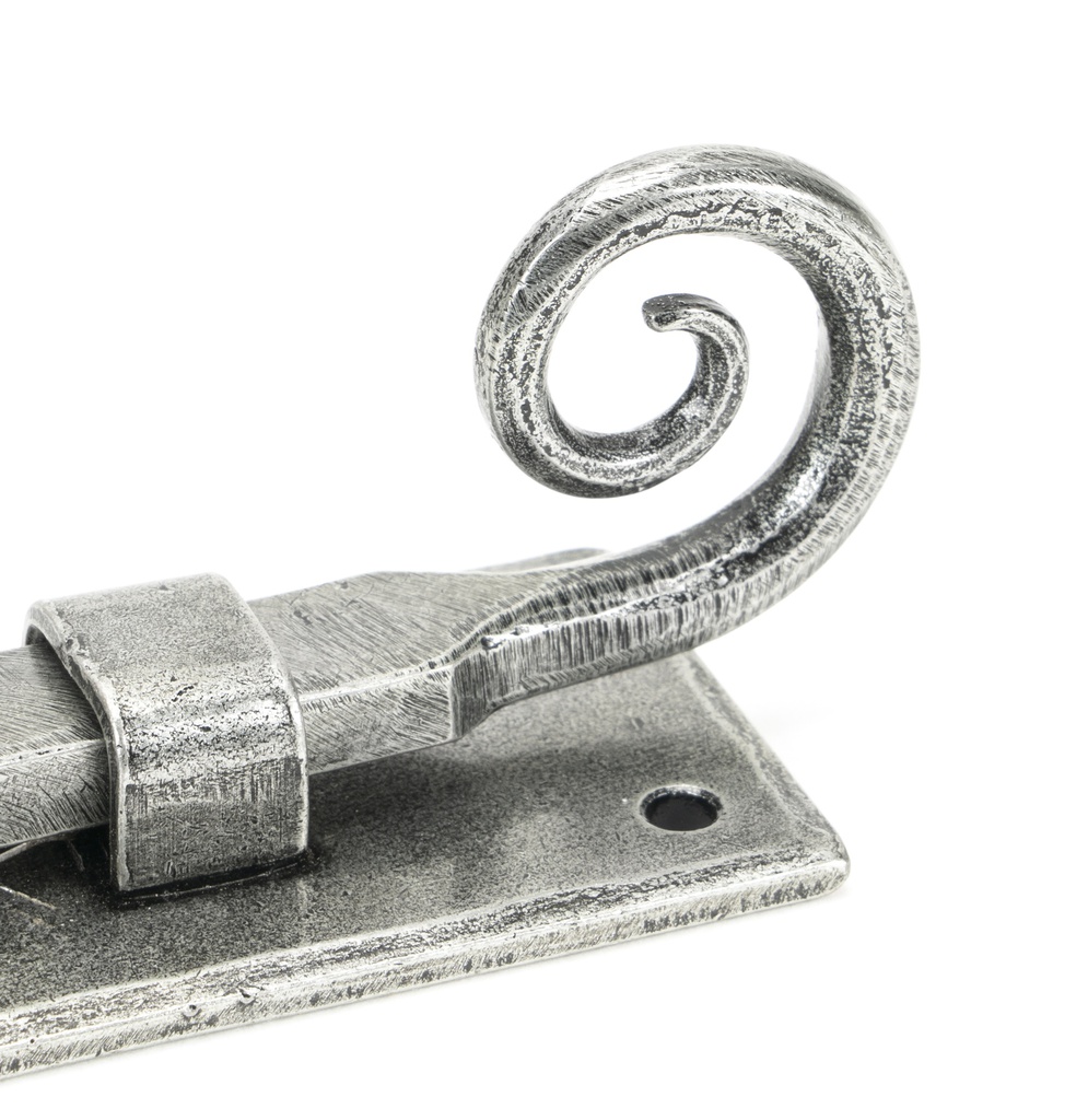 Pewter 4" Monkeytail Universal Bolt in-situ