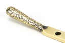 Aged Brass 10" Hammered Newbury Stay in-situ