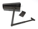 Aged Bronze Size 2-5 Door Closer & Cover in-situ