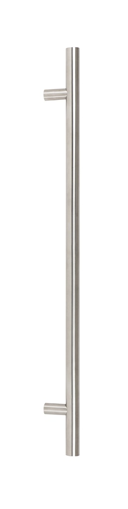 Satin SS (316) 0.9m T Bar Handle B2B Fix 32mm Ø in-situ