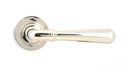 Polished Nickel Newbury Lever on Rose Set (Plain) - Unsprung in-situ