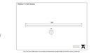 Aluminium 100mm Joining Bar - 90269 - Technical Drawing