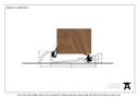 Aluminium 914mm Macclex 15/2 Threshold - 90157 - Technical Drawing