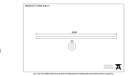 Beeswax 2m Curtain Pole - 83617 - Technical Drawing