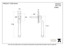 Beeswax Avon Espag - 90392 - Technical Drawing