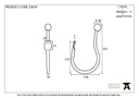 Beeswax Curtain Tie Back (pair) - 33070 - Technical Drawing