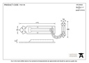 Beeswax Door Chain - 73119 - Technical Drawing