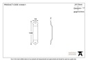 Beeswax Gothic Screw on Staple - 33304/1 - Technical Drawing