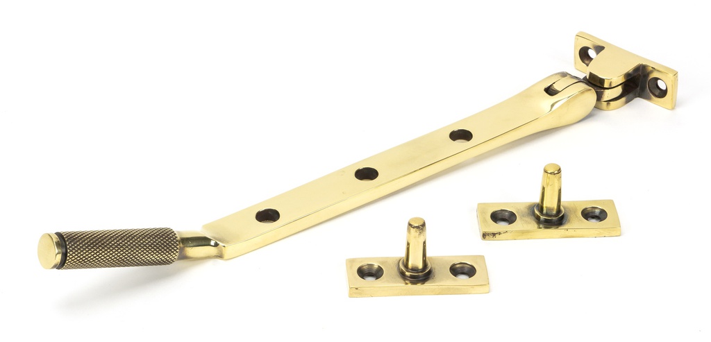 Aged Brass 8&quot; Brompton Stay - 46173