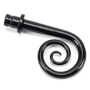 Black Monkeytail Curtain Finial (pair) - 49907