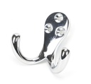 Polished Chrome Celtic Double Robe Hook - 46298