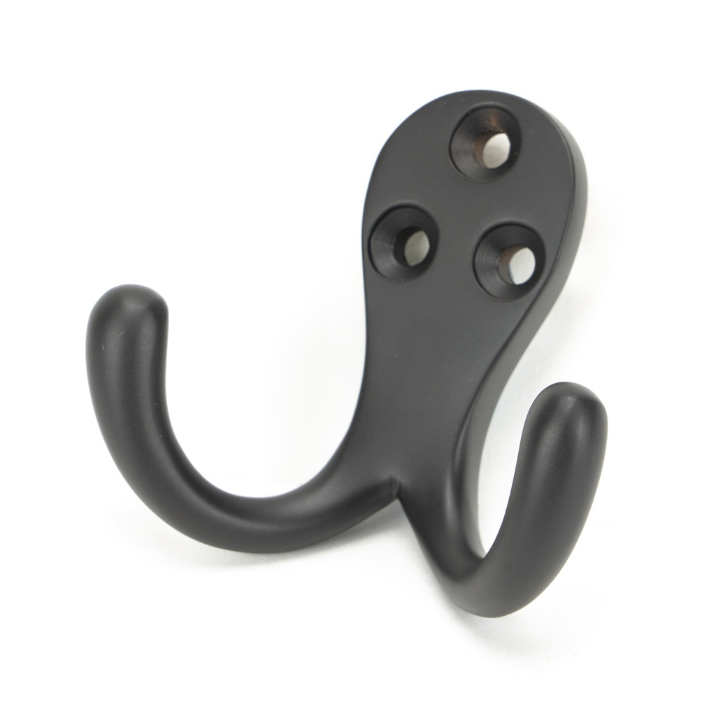 Aged Bronze Celtic Double Robe Hook - 46299