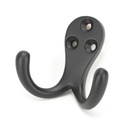 Aged Bronze Celtic Double Robe Hook - 46299