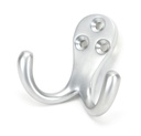 Satin Chrome Celtic Double Robe Hook - 46302