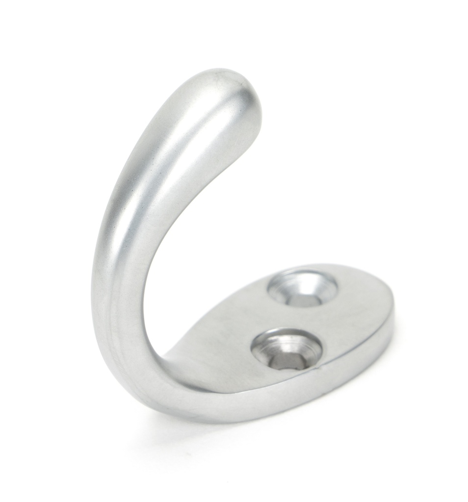 Satin Chrome Celtic Single Robe Hook - 46309
