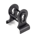 Matt Black 50mm Euro Door Pull (Back to Back fixing) - 49597