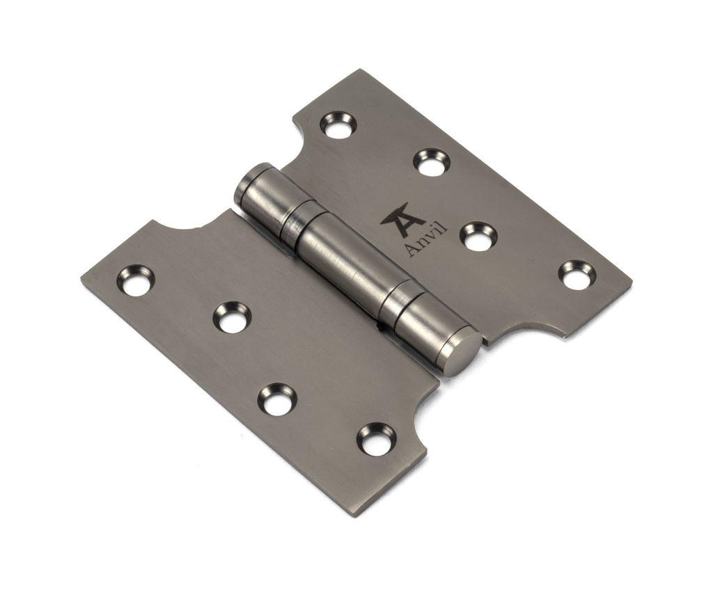 Aged Bronze 4" x 2" x 4" Parliament Hinge (pair) ss - 49560