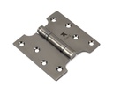 Aged Bronze 4" x 2" x 4" Parliament Hinge (pair) ss - 49560