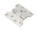 Polished SS 4" x 2" x 4" Parliament Hinge (pair) - 49577