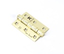 Polished Brass 3" Ball Bearing Butt Hinge (pair) ss - 49572