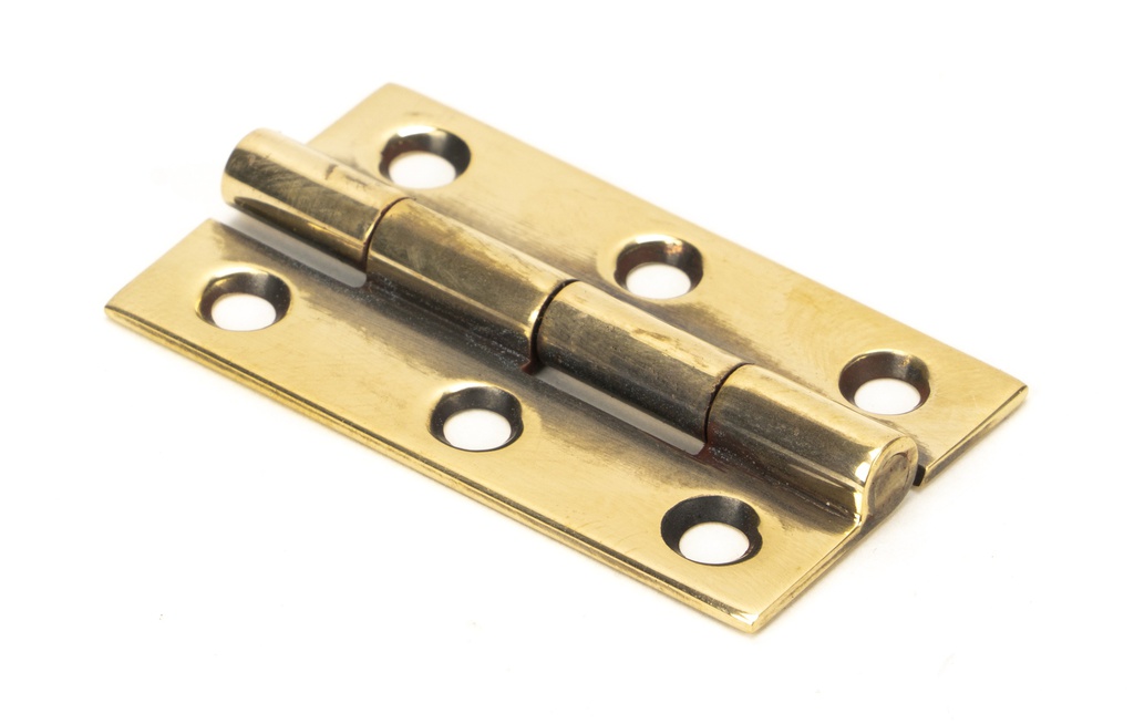 Aged Brass 2" Butt Hinge (pair) - 49583