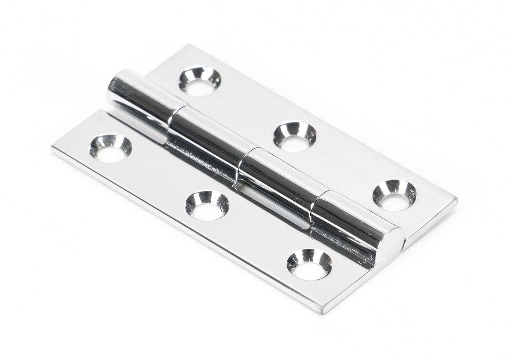 Polished Chrome 2" Butt Hinge (pair) - 49586