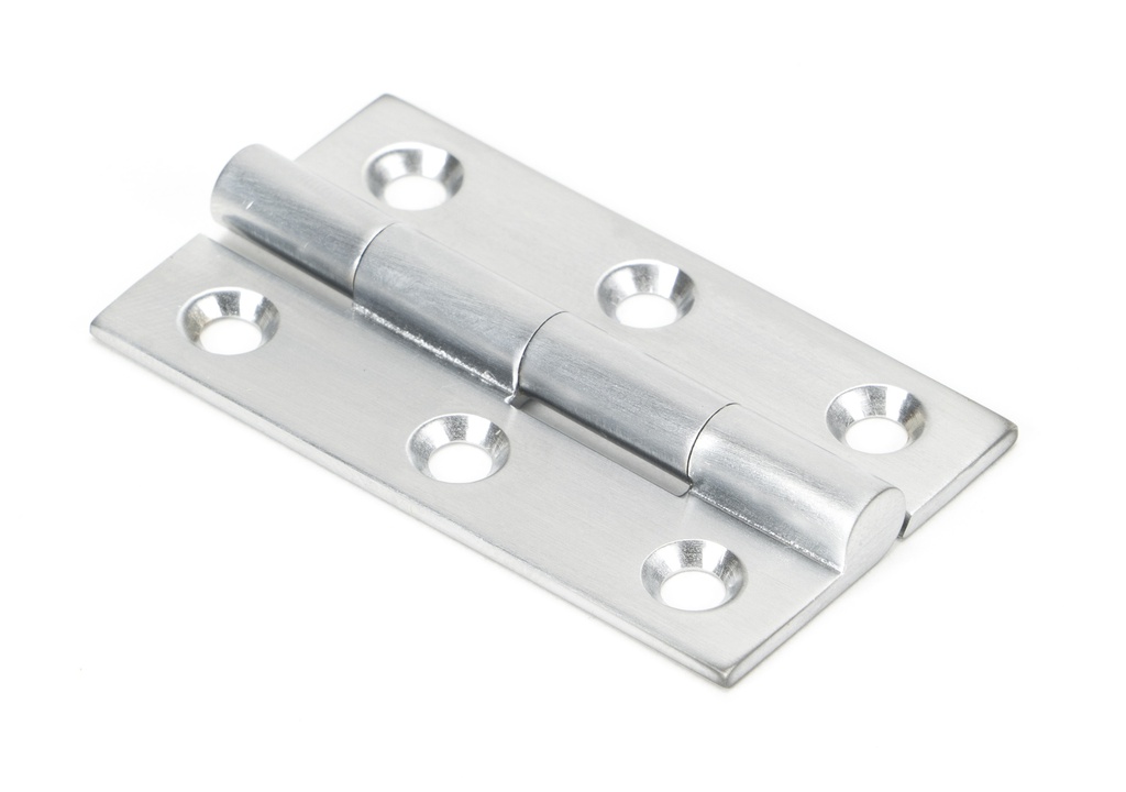 Satin Chrome 2" Butt Hinge (pair) - 49923