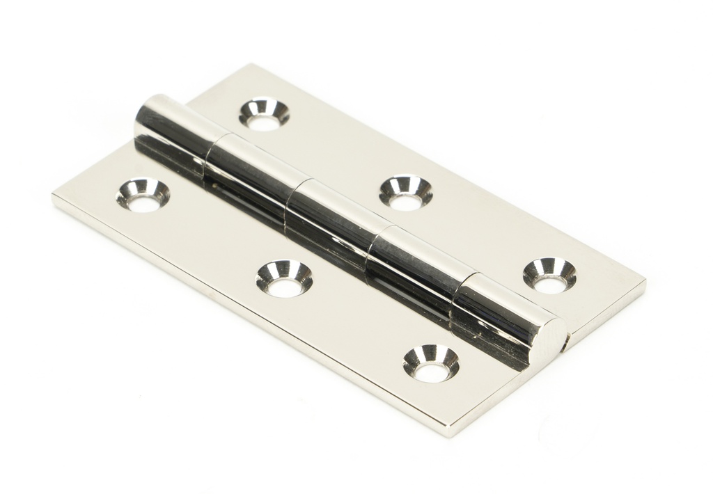 Polished Nickel 2.5&quot; Butt Hinge (pair) - 49926
