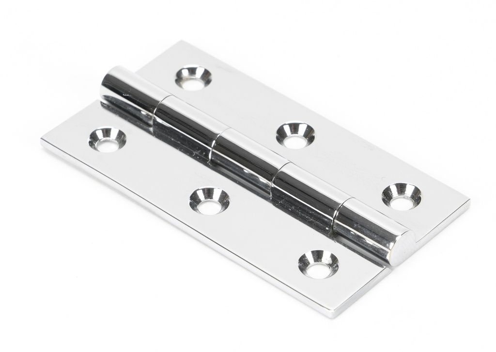 Polished Chrome 2.5&quot; Butt Hinge (pair) - 49927