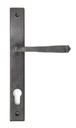 External Beeswax Avon Slimline Lever Espag. Lock Set - 91484