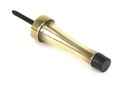 Aged Brass Projection Door Stop - 91510