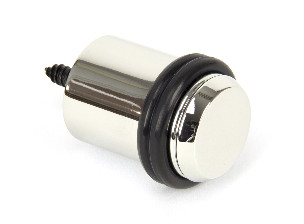 Polished Nickel Floor Mounted Door Stop - 91516