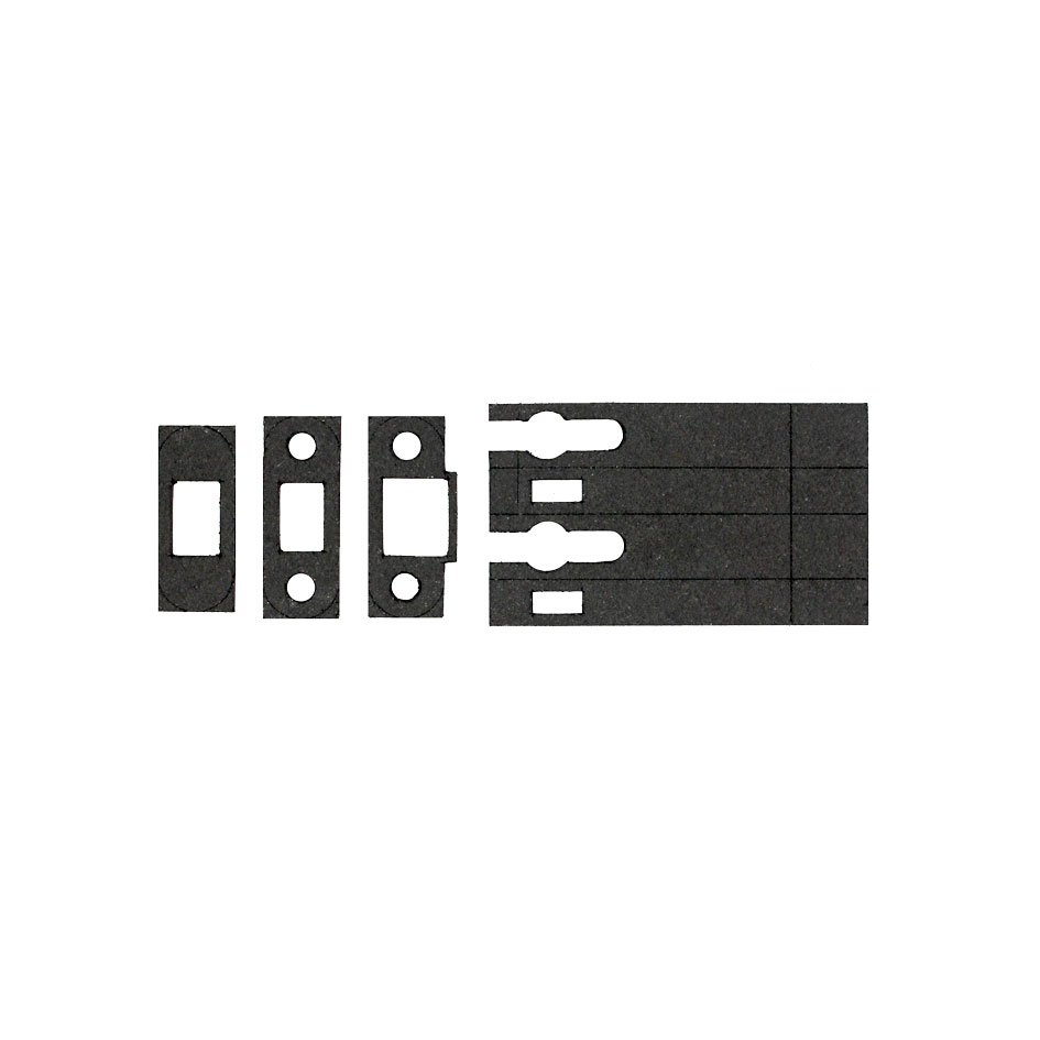 2mm Universal Tubular Latch Intumescent to suit 4&quot; and 5&quot; Tubular Latches